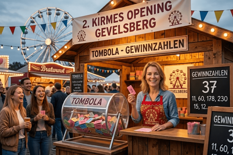 Kirmes-Opening: Tombola Gewinnzahlen